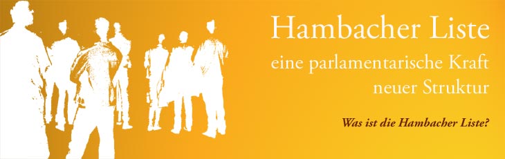 Hambacher Liste, ein guter Weg in die Direkte Demokratie